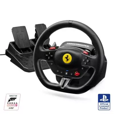 Thrustmaster T98-P FERRARI 296 GTB Noir Volant + pédales PC, PlayStation 4, PlayStation 5