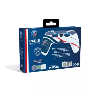 Konix Kit de protection en silicone pour manette PS5 – Paris Saint-Germain