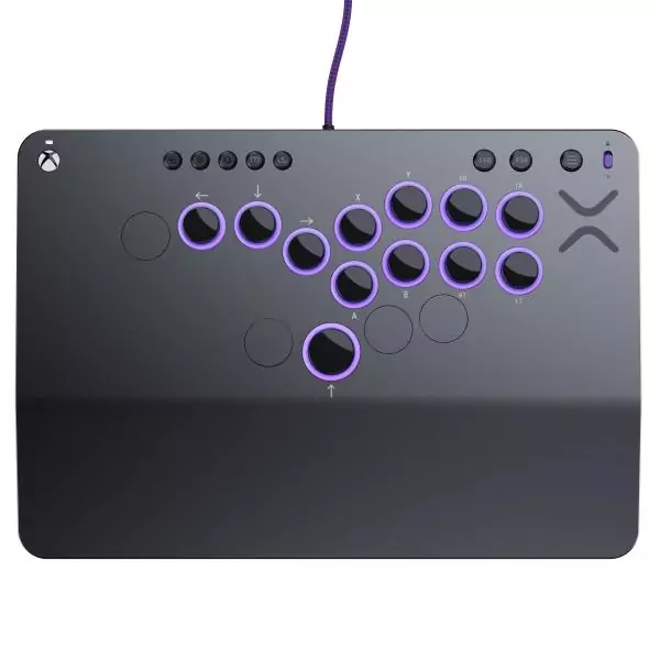 Manette de combat sans levier - Xbox - Victrix Pro KO Leverless Fight Stick - Gris