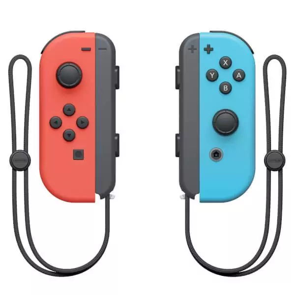 Paire de manettes Joy-Con Rouge Néon & Bleu Néon pour Nintendo Switch