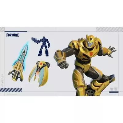Pack Fortnite Transformers pour Nintendo Switch - Jouez en mode robot!
