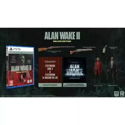 Découvrez Alan Wake 2 sur PS5 - Edition Deluxe Inédite!