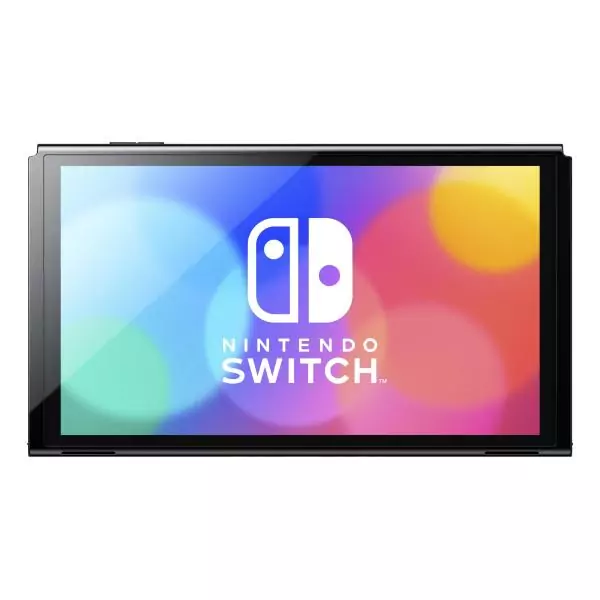Console Nintendo Switch - Modele OLED • Bleu Néon & Rouge Néon
