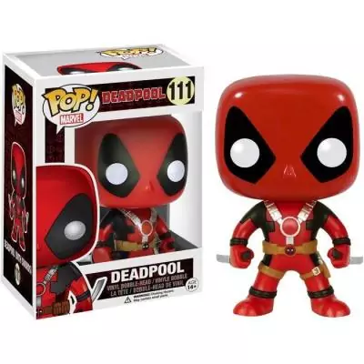 Figurine Funko Pop! - Marvel Deadpool with Two Swords - Vinyle - 111 Figurine Funko Pop! - Marvel Deadpool with Two Swords - Vinyle - 111
