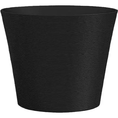 Pot de fleurs - GARDEN ID - Green Care Sense Noir-Anthracite - 50 x 41 Pot de fleurs - GARDEN ID - Green Care Sense Noir-Anthracite - 50 x 41