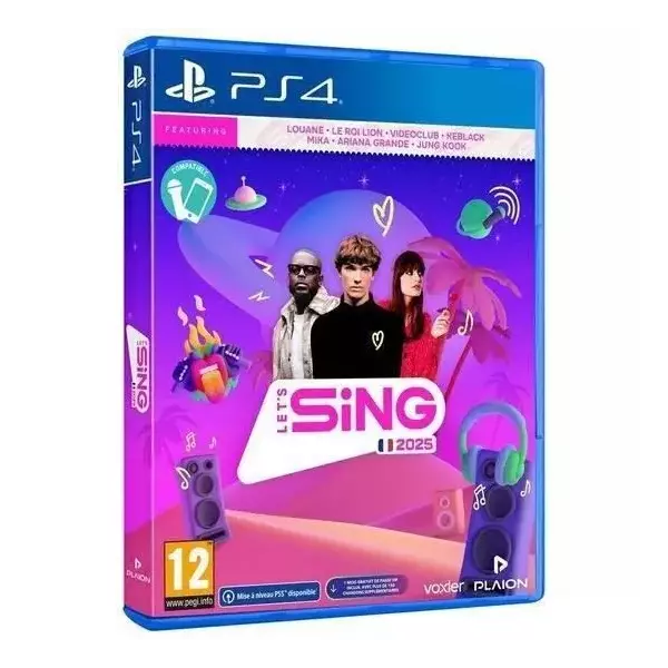 Let's Sing 2025 - Jeu PS4