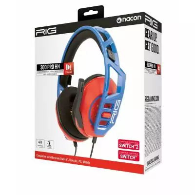 Casque Nacon RIG300PROHNRB: Ultra-léger avec batterie longue durée