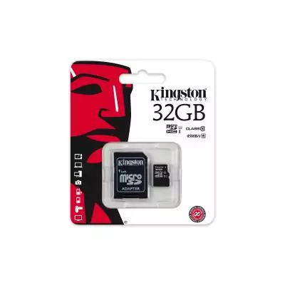 Kingston Technology microSDHC Class 10 UHS-I Card 32GB 32 Go Classe 10