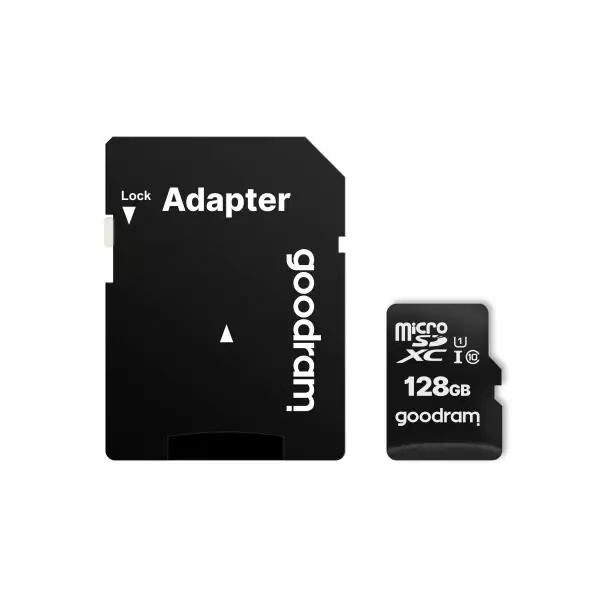Carte Mémoire Micro SD avec Adaptateur GoodRam UHS-I Cours 10 100 Mb/s