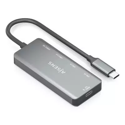 AISENS A109-0946 station d'accueil Avec fil USB 3.2 Gen 1 (3.1 Gen 1) Type-C Gris AISENS A109-0946 station d'accueil Avec fil USB 3.2 Gen 1 (3.1 Gen 1) Type-C Gris