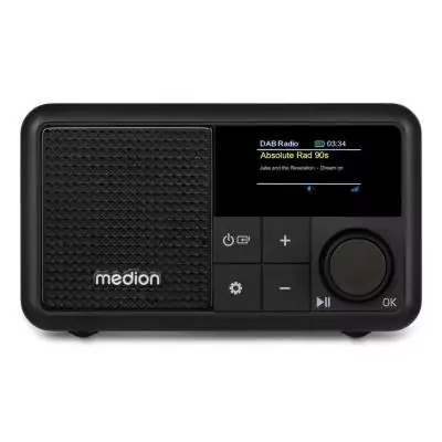 MEDION LIFE S66822 Tragbares Portable Numérique Noir