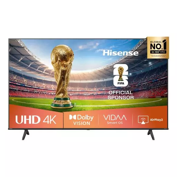 Hisense 43A6Q - TV LED 43 (108 cm) - 4K UHD 3840x2160 - HDR10+ - TV connecté - 3xHDMI 2.1 - WiFi