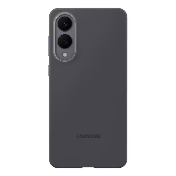 Coque - SAMSUNG - S25 Edge - Silicone - Noir - Élégant, moderne