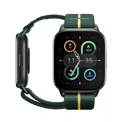 Motorola moto watch fit 4,83 cm (1.9") OLED 44.5 mm Numérique Écran tactile Vert, Gris GPS (satellite)