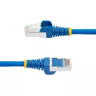 StarTech.com Câble Ethernet CAT6a 1,5m - Low Smoke Zero Halogen (LSZH) - 10 Gigabit 500MHz 100W PoE RJ45 S FTP Cordon de