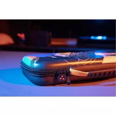 Housse de protection pour Nintendo Switch 2 Konix Naruto Shippuden Noir et orange - Range tes accessoires avec style