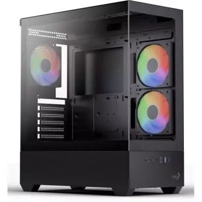 Boîtier PC AEROCOOL P500D - Moyen Tour Noir - Format ATX - Performances optimales