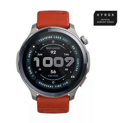 Amazfit Balance 2 3,81 cm (1.5") AMOLED Numérique 480 x 480 pixels Écran tactile Gris Wifi GPS (satellite)