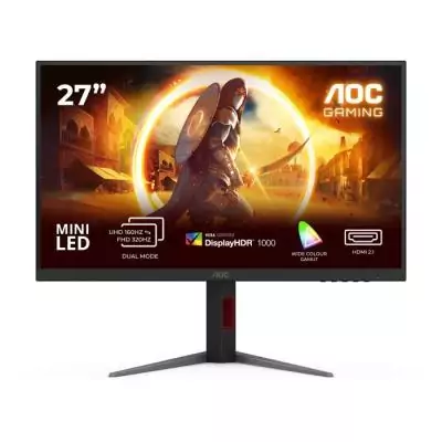 Écran PC Gamer AOC 27'' 4K/FHD 160Hz Dalle MiniLED Fast IPS - U27G4XM