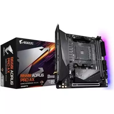 Carte mère Gigabyte B550I AORUS PRO AX - Performances gaming ultimes Carte mère Gigabyte B550I AORUS PRO AX - Performances gaming ultimes