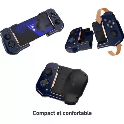 Manette de jeu sans fil - TURTLE BEACH - Atom - Bleu Cobalt - Pour mobile iOS Manette de jeu sans fil - TURTLE BEACH - Atom - Bleu Cobalt - Pour mobile iOS