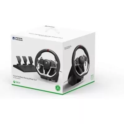 Volant de course Xbox - HORI Force Feedback Racing Wheel DLX - Noir