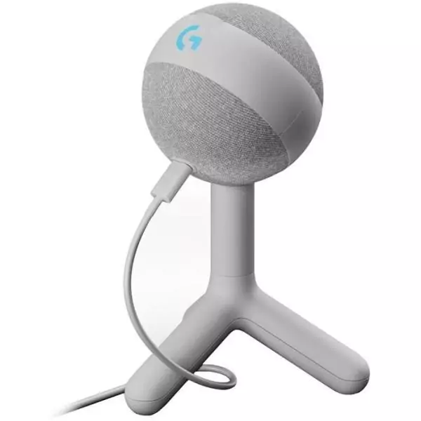 Microphone - Filaire - Logitech G - Yeti Orb - Compatible PC et MAC - Blanc