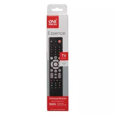 Télécommande universelle ONE FOR ALL - Contrôle total avec URC1212 - Compatible avec TV Essence Basic