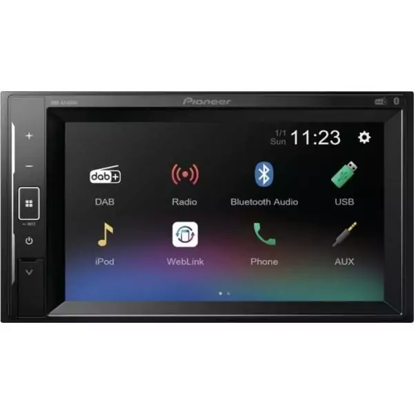 Autoradio multimédia - PIONEER - Ecran 6,2- 2DIN - DAB - USB - Entrée caméra de recul