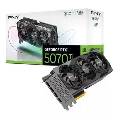 Carte Graphique NVIDIA Blackwell GB203 RTX 5070 Ti 16GB GDDR7 - PNY