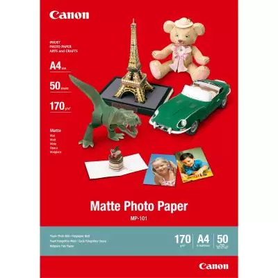 Canon Papier photo mat A4 MP-101 - 50 feuilles Canon Papier photo mat A4 MP-101 - 50 feuilles