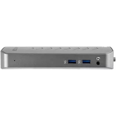 StarTech.com Dock USB-C USB-A - Station d'Accueil USB 3.0 Hybride Universelle pour PC Portable USB-C ou USB-A - Double Écran 4K