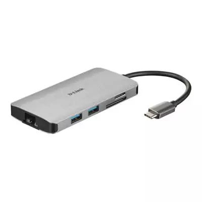 D-Link DUB-M810 station d'accueil Avec fil USB 3.2 Gen 1 (3.1 Gen 1) Type-C Aluminium