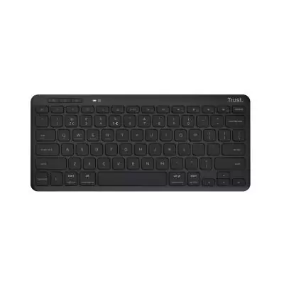 Trust Lyra clavier Bureau USB + RF Wireless + Bluetooth QWERTY Espagnole Noir