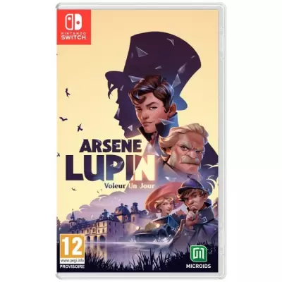 Arsene Lupin Voleur un jour - Nintendo Switch, jeu compact Arsene Lupin Voleur un jour - Nintendo Switch, jeu compact