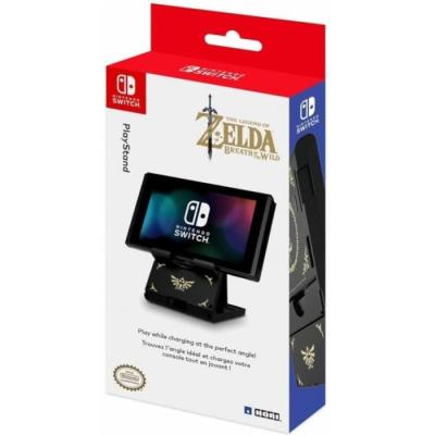 Support pliable Playstand - Nintendo Switch - Hori - The Legend of Zelda - Angle ajustable - Noir Support pliable Playstand - Nintendo Switch - Hori - The Legend of Zelda - Angle ajustable - Noir