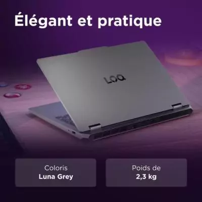PC Portable Gamer LENOVO LOQ Essential 15IRX11 | 15,6'' FHD 144hz - i5-13450HX - RTX5050 - 16Go RAM - SSD 512Go PC Portable Gamer LENOVO LOQ Essential 15IRX11 | 15,6'' FHD 144hz - i5-13450HX - RTX5050 - 16Go RAM - SSD 512Go