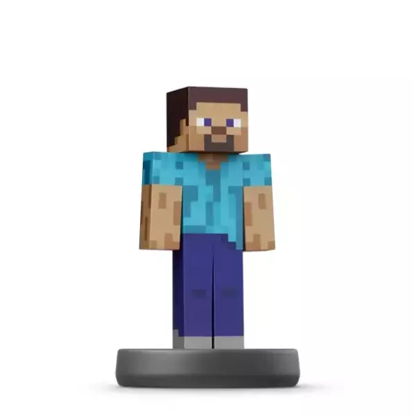 Nintendo amiibo Steve & Alex Super Smash Bros Personnage de jeu interactif