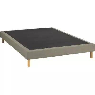 Sommier tapissier 160x200 cm Vert olive Kit - DEKO DREAM Eazyx