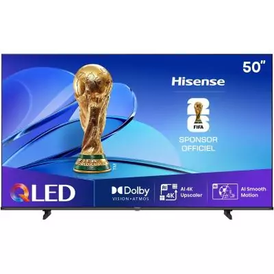 Hisense 50E7Q - TV QLED 50 (126 cm) - 4K UHD 3840x2160 - TV connecté - 3xHDMI 2.1 - WiFi