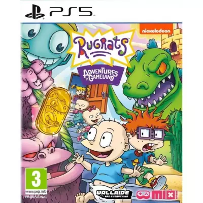 Plongez dans l'aventure avec Les Razmoket Rugrats Adventures in Gameland PS5