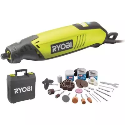 Ryobi EHT150V - Mini-outil 150W avec 115 accessoires Ryobi EHT150V - Mini-outil 150W avec 115 accessoires