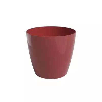 Pot de fleur ARTEVASI SAN REMO - 36 cm - Rouge foncé Pot de fleur ARTEVASI SAN REMO - 36 cm - Rouge foncé
