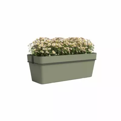 Jardinière ARTEVASI CAPRI RE KIT - 50 ma - Vert cendré