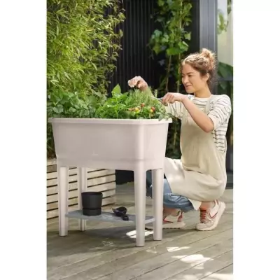 Potager sur Pied ELHO Noa - Gris - Cultivez facilement!