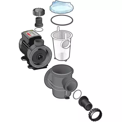 Pompe de filtration Ubbink Poolmax TP35 - Débit 5400l/h Pompe de filtration Ubbink Poolmax TP35 - Débit 5400l/h