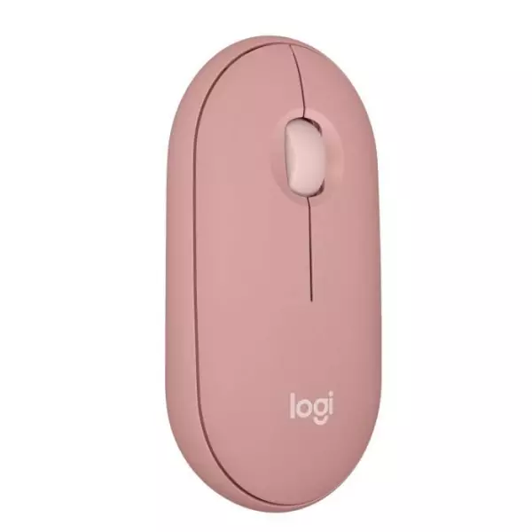 Souris - Sans fil - Logitech - Pebble Mouse 2 M350s - Rose