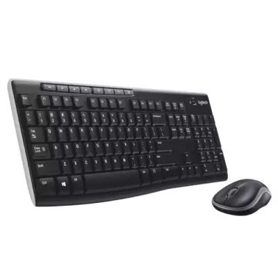Ensemble clavier et souris sans fil - Logitech MK270 - Compact et pratique