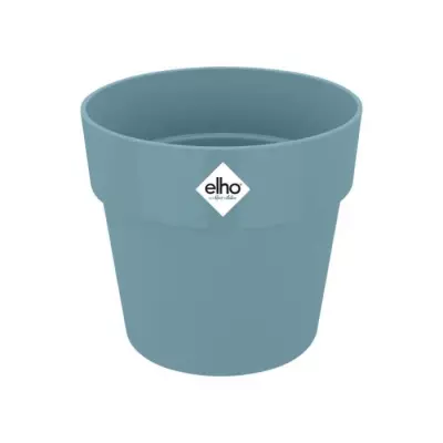 Cache-pot rond bleu 30x27 cm - 100% recyclé