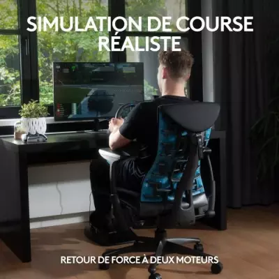 Volant de course et pédales G29 - Logitech G - PS5, PS4, PC